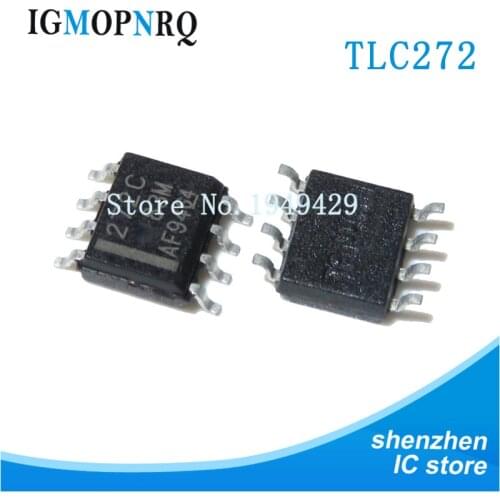 20pcs TLC272CDR SOP-8 TLC272CD SOP8 TLC272C SOP TLC272 New