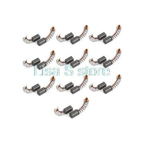 20pcs Replacement 9mmx5mmx5mm Carbon Brush for Generic Electric Motor