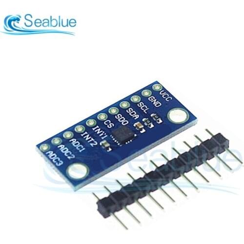 LIS3DH 3-axis Acceleration Module Built in Temperature Sensor And Three-way Analog-to-digital Converter