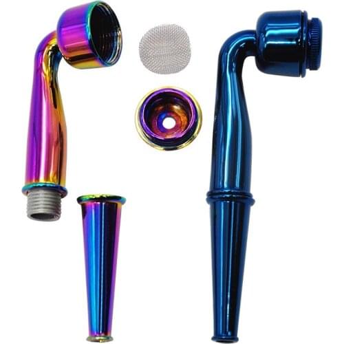 Smokers Grinder Accessories Metal Zinc Alloy Tobacco Pipes Fit For Smoking Weed Herb 95MM Detachable Bowl Pipe Hand Spoon Pipes