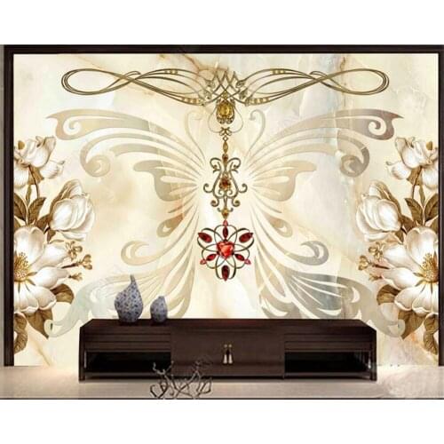 Beibehang Custom wallpaper gray marble royal fly back wall living room bedroom TV background mural 3 d wallpaper papel de parede