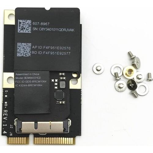 For Broadcom BCM94331CD 802.11n Wifi 300Mbps+ Bluetooth 4.0 MINI PCI-E Card