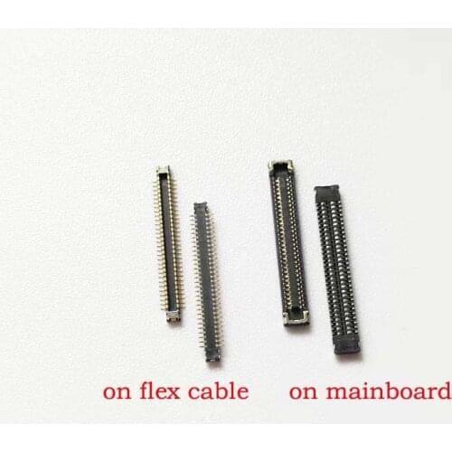 For Samsung Galaxy A01 A015 LCD Display Screen FPC Connector On Board On Flex Cable 60 pin