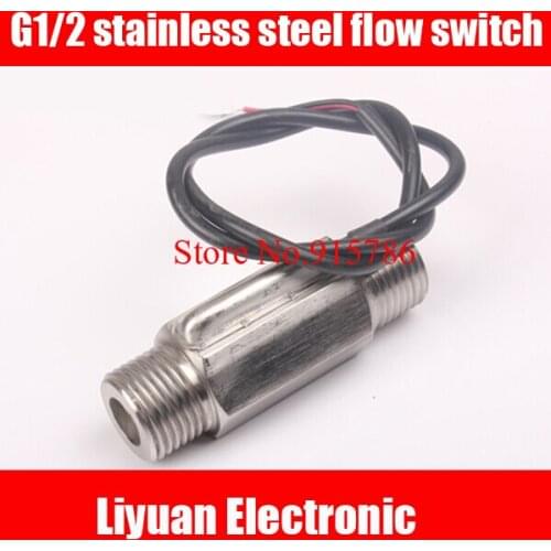 DN15 stainless steel flow switch / G1 / 2 flow switch / proximity switch / flow control switch for electric water heaters