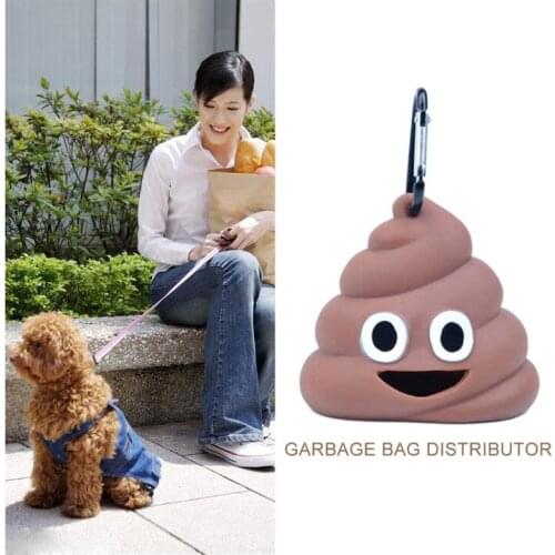 2020 NEW Outdoor Portable Waste Bag Dispenser Carrier Dog Poop Bag Holder Storage Box Pet Waste Bags Garbage Bag