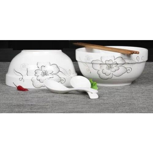 Food Container Miska Dondurma Kasesi Set Tigela Tazone Sauce Cuenco Ceramica Dinnerware Soup Kitchen Dining Bar Ceramic Bowl