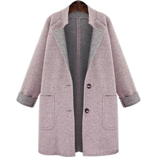 QLYFQY Women's Wool Coats