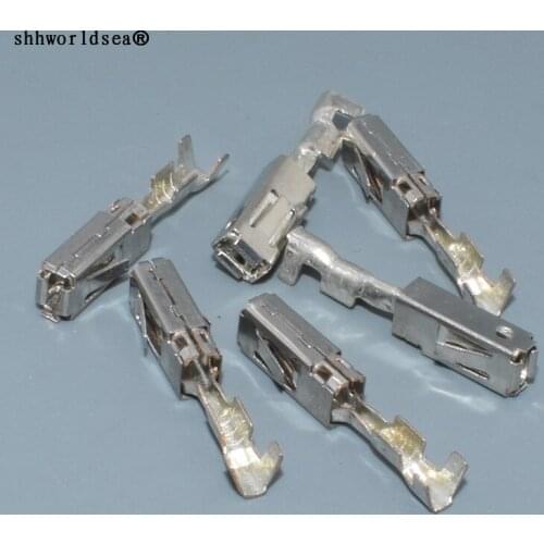 Shhworldsea 2.8mm 3.5mm for 0.35mm2-2.5mm2 Female Crimp terminal for Car,Big J519 car terminals for VW,2.8mm Pin terminal