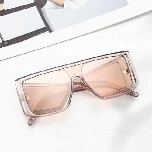 PAMASEN Square Shape Sunglasses Men Anti-glare Glasses Sport Style Retro Sunglasses 2019 New Arrivals