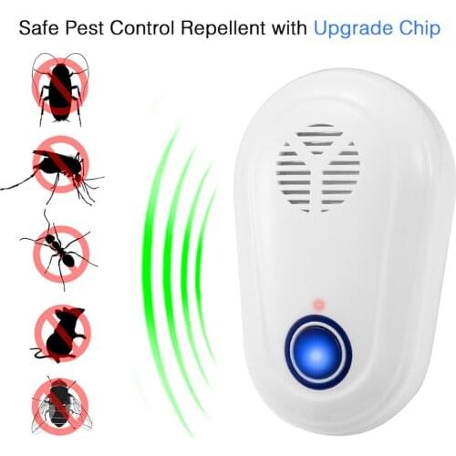 Pest Control Ultrasonic Home Warehouse Mouse Rat Mosquito Repellent Rejector muggenvanger muggen killer mosquito lamp night lamp