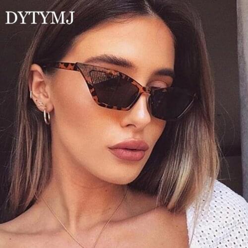 DYTYMJ 2021 Vintage Women Sunglasses Brand Designer Glasses Women/Men Retro Shades for Women Cateye Oculos De Sol Masculino