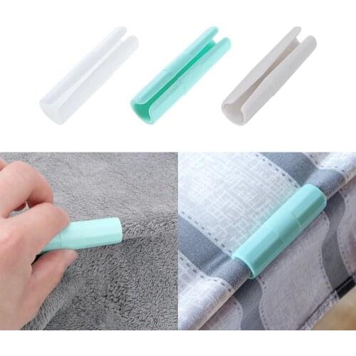 10 pieces/Set Bed Cover Grippers Holder Multipurpose Slip-Resistant Clamp Home Living Blankets Bed Sheet Clip