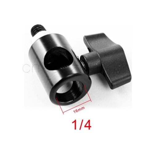 Camera Flash Hot Shoe Speedlite Umbrella Holder Light Stand Adapter 1/4"Screw Thread Stand Connector for LED Flash Light Bracket