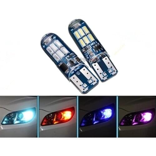 For renault duster captur logan megane fluence kadjar clio cars Signal Lamp LED Position lamp T10 Clearance Lights Super Bright