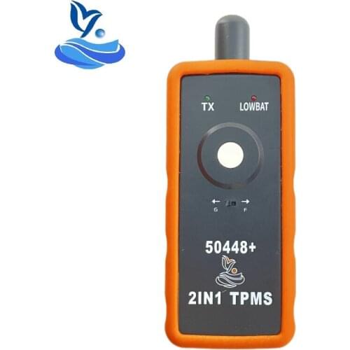 Auto Tire Pressure Monitor Sensor System 2 IN 1 Electronic EL50448 PLUS for GM For Ford TPMS Reset Tool 50448+ 2IN1 TPMS