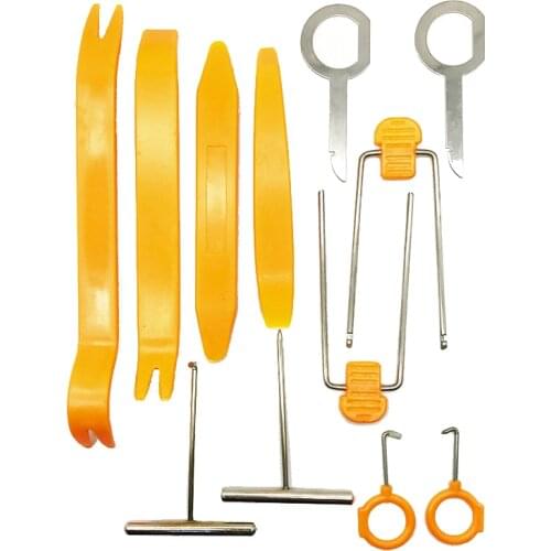 Tool 12pcs Car Audio Disassembly Installation Door Interior Instrument Control Modification Audio Refit Tool Plastic