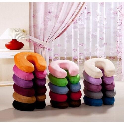 Slow rebounding U shape memory foam pillow massage pillow travel pillow car pillow