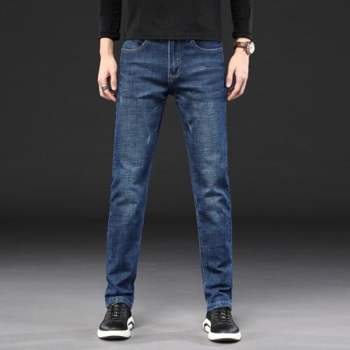 Jeans Homme Blue Skinny Mens Pantalon Jean Spijkerbroeken Heren Biker Slim Fit Stretch Pants Denim Trousers Men High Quality
