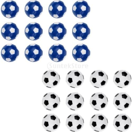 24 Pieces 36mm ABS Plastic Soccer Table Foosball Ball Football Fussball