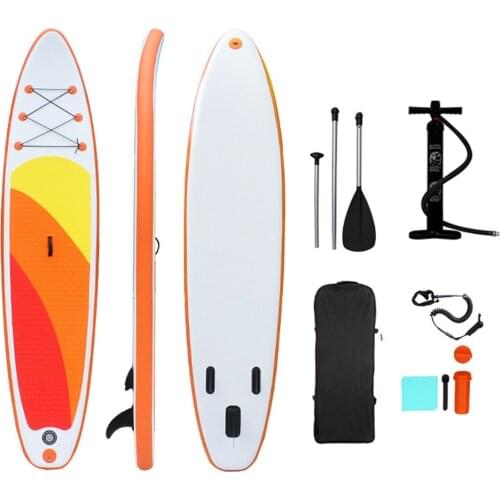 Inflatable Surfboard Stand Up paddle Board Surfing Sup Board 305*76*15cm Water Sport Surf Board Kayak Inflatable Fishing Boat