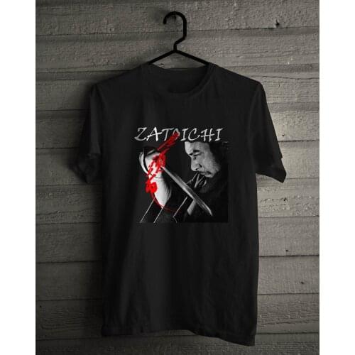 New Zatoichi The Blind Samurai Movie 2019 Hot Sale New Fashion Brand O-Neck Oversize Style Tee Shirts Styles Funny T Shirt