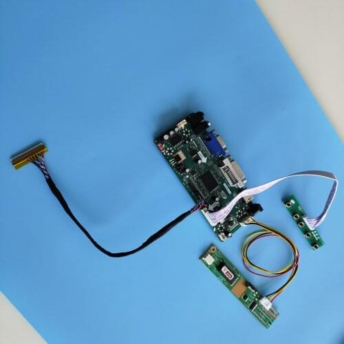 For LP150X08-A3M1 LCD DVI Screen panel 1 Lamps Monitor Kit Controller board VGA HDMI 30pin LVDS 1024x768 15"
