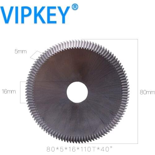 0014J HSS RAISE key cutting machine circular saw blade 80*5*16mm 110T*40 degree WENXING 217.100G2 key cutter locksmiths supply