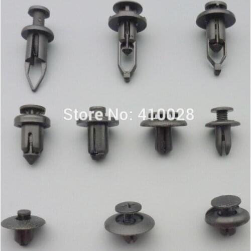 Shhworldsea 500PCS bumper cover wheel housing push type retainer rear bumper cover push type retainer for lexus