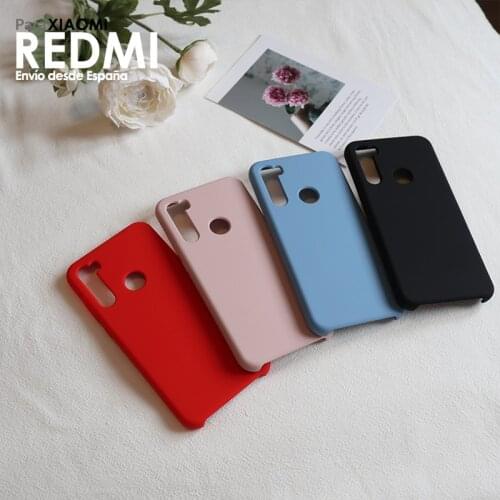 Silicone Case for Xiaomi Redmi 9A 7A 8 8A Redmi Note 7 8 8T 8 Pro silicone liquid soft back Protector with high Caliad