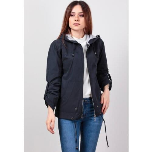 WATHKA Women's Short Trench Coats