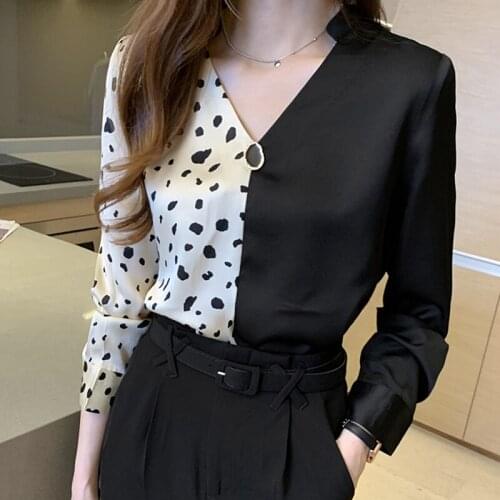 Леопардовые блузки Yiwanxiang China At AliExpress