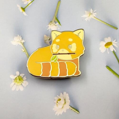 S-class high quality hard enamel leopard cat cartoon pin maximum size 5 cm
