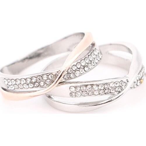 1PC Weight Loss Crystal Rhinestone Ring Slimming Healthcare Ring Magnetic Jewelry