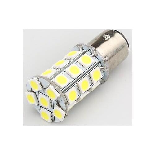 1156 LED BUBL P21W BAY15D 12V 27LED 5050SMD vehicle tail lights brake lights reverse turn signals side marker lights 1PCS/LOT