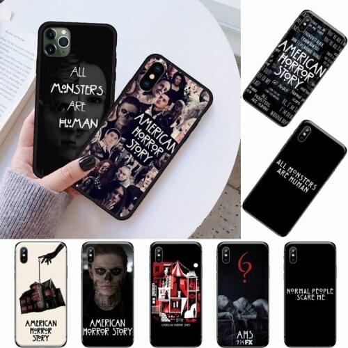 AHS American Horror Story TV series Phone Case for iPhone 11 12 pro XS MAX 8 7 6 6S Plus X 5S SE 2020 XR