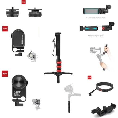Zhiyun Weebill Lab Accessories Gimbal Transmount Phone Holder Mount & Quick Setup Kit & Servo Follow Focus & Monopod & Bag