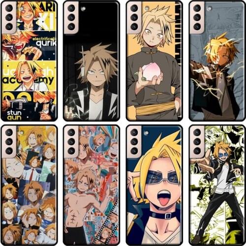Denki Kaminari My Hero Academia Soft Case For Samsung Galaxy S21 Ultra Note 20 Note 10 S8 S9 S10 Plus S20 FE Phone Cover
