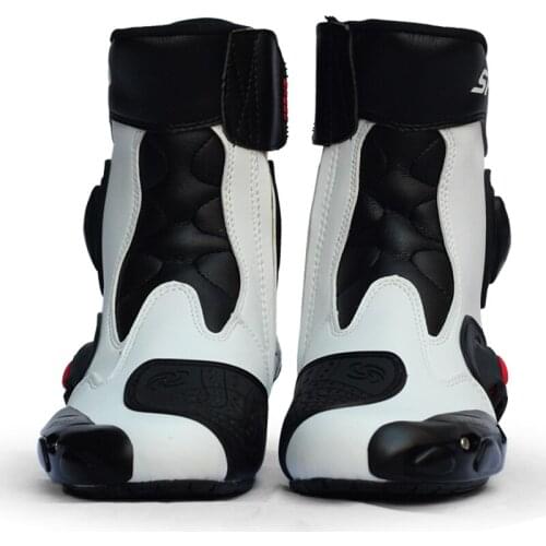 Motocycle boots automobile race boots automobile race boots off-road shoes 3 colors