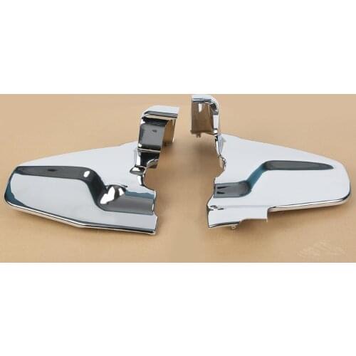 Plastic Chrome Engine Covers Left & Right For Honda Goldwing GL1800 2001 2002 2003 2004 2005 2006 2007 2008 2009 2010 201