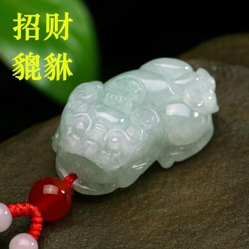 Natural Myanmar A green jade pendant handcarved brave troops jade pendants jade gift jadeite jade necklaces jade jewelry