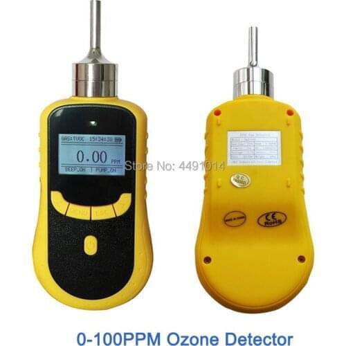 0-100PPM Ozone Gas Analyzer Portable O3 Gas Leak Detection Ozone Monitor