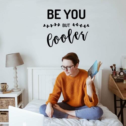 Carved quotes Sticker Waterproof Vinyl Wallpaper Home Decor For Baby Kids Rooms Decor Decal Mural