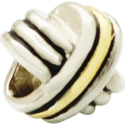 Slide charm Free shipping genuine silver color beads fit Pandora bracelets sow charm bracelets and jewelry accessories