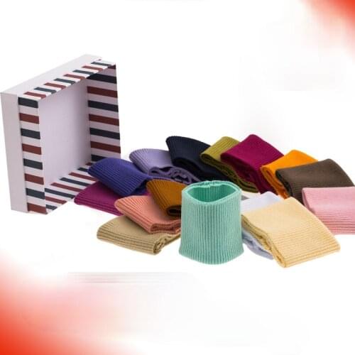 Width 3" Elastic Thickened Thread Cotton Fabric For Cotton Clothes Trousers Coats Cuffs Material