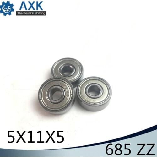 Desktop 3D Printer Special Bearing 685ZZ (10PCS) 5X11X5mm Mute Ball Bearings 685 For Kossel Mini Prusa i3 Parts Free Shipping