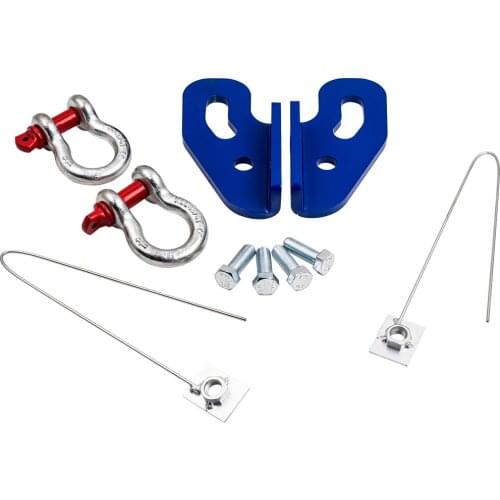 One Pair Tow Recovery Point for Nissan Patrol GU Series 2, 3, 4, 5 ON + Shackles