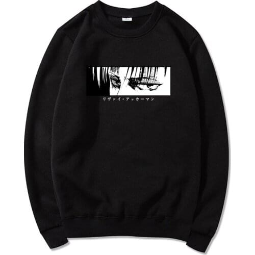 Anime Attack On Titan Sweatshirt Japan Anime Hoodies Men Women Harajuku Streetwear Sweatshirt Fleece Warm Pullover Hip Hop Tops
