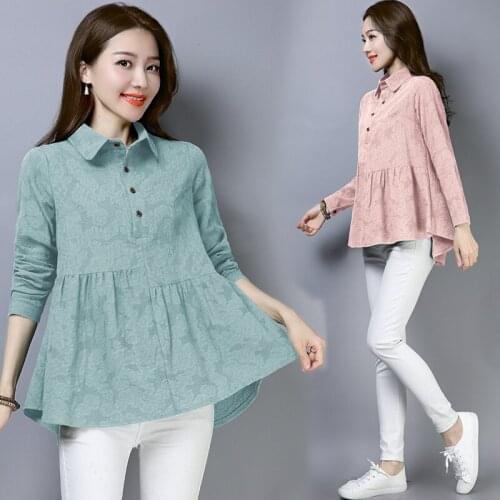 YAGENZ Linen Blouses