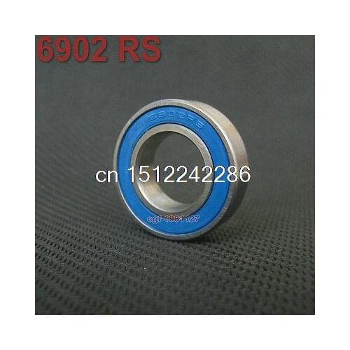6902 2RS Si3N4 Ceramic Ball Bearing Rubber Sealed 61902 Bike Part 15x28x7mm
