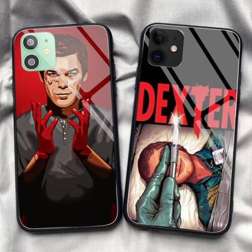 TV Show Dexter Morgan Phone Case Tempered Glass For iPhone 11 Pro XR XS MAX 8 X 7 6S 6 Plus SE 2020 12 Pro Max Mini case